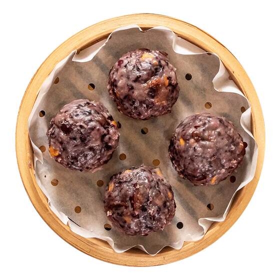 
Manxiang Eat Multigrain Sticky Bean Bun Frozen Breakfast 90g*6/bag 3