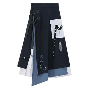 [Mihayou/Broken 3] Bronia's secondary silver -wing theme long skirt mihoyo