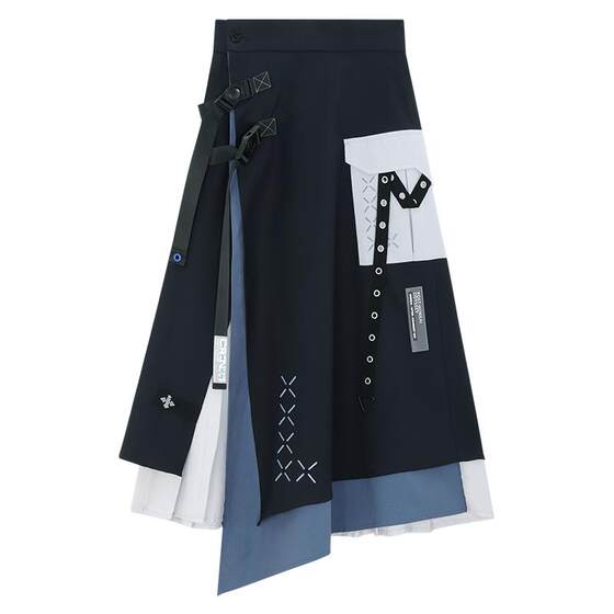 [Mihayou/Broken 3] Bronia's secondary silver -wing theme long skirt mihoyo