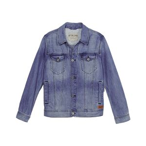 
MCS men's clothing originated from Marlboro pure cotton lapel button denim jacket for men's spring and autumn classic casual jacket for men