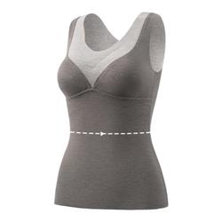 Catman De Velvet Cup Warm Vest Women's Vest Seamless Vest With Breast Pad No Bra Top Women 2023 New Style