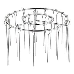 Air fryer grill hanging stove vertical barbecue grill special stainless steel round frying three-dimensional hanger hanging universal