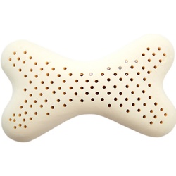 Natural Latex Bone Pillow Car Seat Headrest Driving Cervical Vertebra Pillow Core Rubber Multifunctional Lumbar Pillow