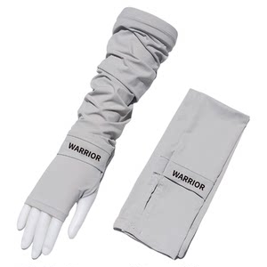 Huili ice sleeves for men in summer loose ice silk sunscreen sleeves for men in cycling and fishing military training versatile thin sleeves