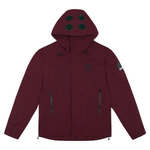 
MEDMxEVA joint PVC body structure outdoor hooded jacket men's casual American jacket