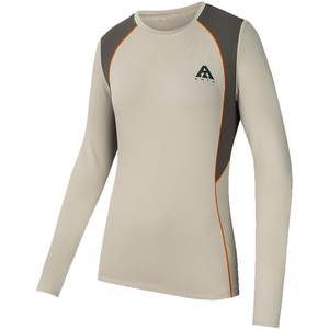 
ANTA Quick-drying Earth Shell Slim Long Sleeve T-shirt Women's Winter Outdoor Hiking Antibacterial Sportswear Top