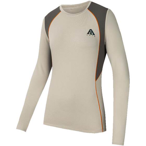 
ANTA Quick-drying Earth Shell Slim Long Sleeve T-shirt Women's Winter Outdoor Hiking Antibacterial Sportswear Top