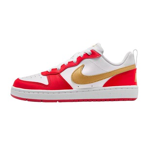 
Nike Nike women's shoes Court Borough white red gold hook sneakers low-cut sneakers DV5456-137