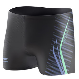 
Li Ning swimming trunks men's men's adult anti-embarrassment high-elasticity quick-drying boxer professional swimming equipment hot spring swimming trunks