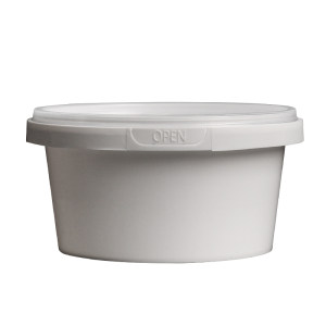
Thickened leak-proof soup disposable bowl 500ml sugar water packaging box round dessert roasted pear special bowl lock buckle thickening