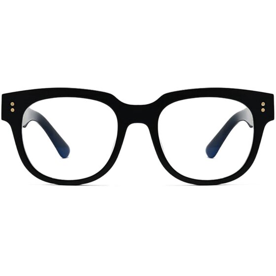 
Square face slim and thick frame gm glasses UNAC bare face artifact black frame men large frame myopia glasses frame women