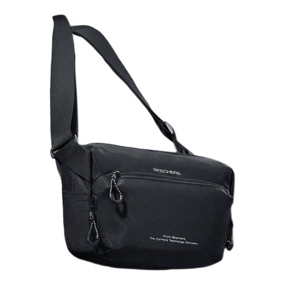 
Skecher 2025 autumn men and women lightweight waterproof one-shoulder crossbody bag outdoor classic versatile design