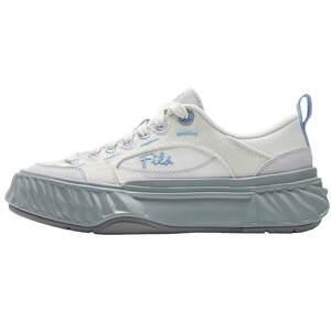 
Iwako canvas shoes FILA official women's FOSSO 1+ spring and summer couple breathable casual shoes white shoes