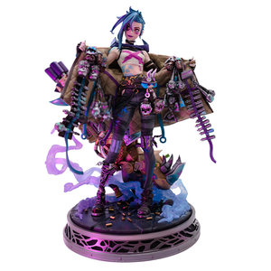 
League of Legends LOL Battle of the Two Cities Jinx 1/7 sculpture game peripheral ornaments