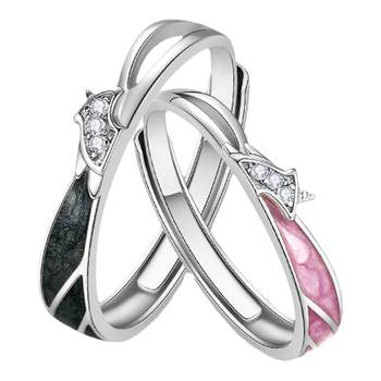 
Vana couple ring sterling silver 520 gift for girlfriend