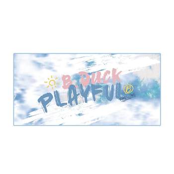 B.Duck swimming towel is quick-drying, absorbent and portable