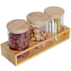 High borosilicate fresh-keeping and moisture-proof glass sealed jar