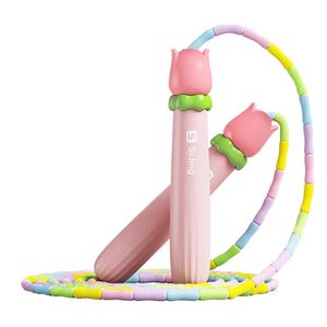 
Bamboo skipping rope for children's primary school special kindergarten beginner first grade senior class sports fitness rope without knots