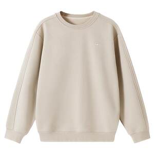 
Camel men's sweatshirt men's thickened Austrian velvet new outdoor round neck couple short style loose top autumn