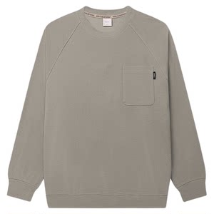 
GWIT heavyweight waffle American retro inner wear T-shirt Spring and Autumn Base Shirt Classic Solid Color Long Sleeve T-shirt Men