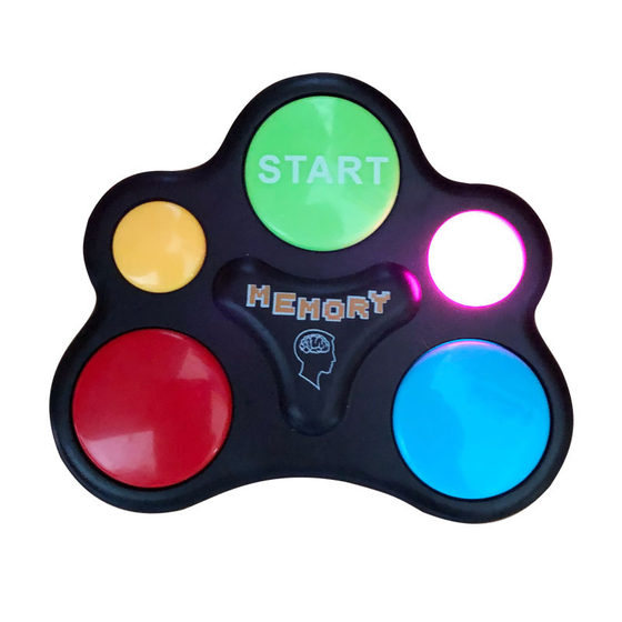 
Smart children's color flash sequence memory toy baby travel car portable early education creative game console