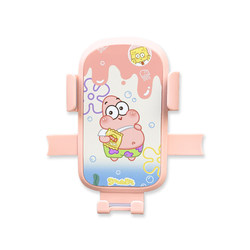 Spongebob electric car multifunctional mobile phone holder with hook easy to install riding navigation motorcycle good things girl