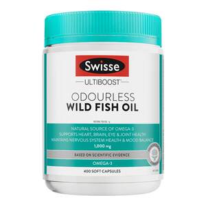 
Swisse Swisse High Concentration Deep Sea Fish Oil Capsules Omega 3 Adult Heart, Brain and Eye Care Health Live Broadcast