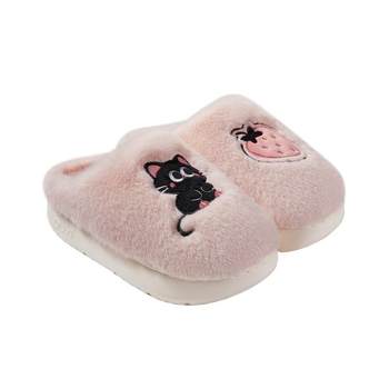 
Park Xi Apple Head Couple Cute Cotton Slippers Women