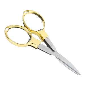 Stainless steel scissors Fishing dedicated foldable multi -function fishing box Scissors Portable lead leather PE wire fishing gear small scissors