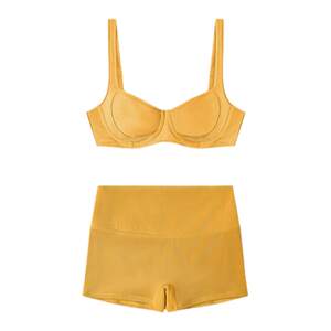 
VALTOS swimsuit women's hot spring with steel ring push-up boxer split swimsuit high waist belly-covering bikini beach