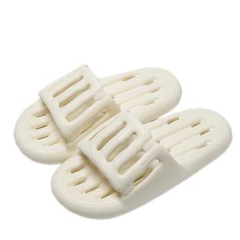 Couple's bathroom slippers for bathing, non-slip, quick-drying EVA