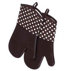 Meishi Yipin oven gloves are high temperature resistant, thickened and lengthened