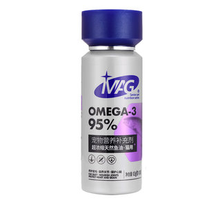 
MAG Super Concentrated U+ Deep Sea Fish Oil Capsules Special Hair Beauty and Skin Care for Dogs and Cats Pet Lecithin for Hair Loss