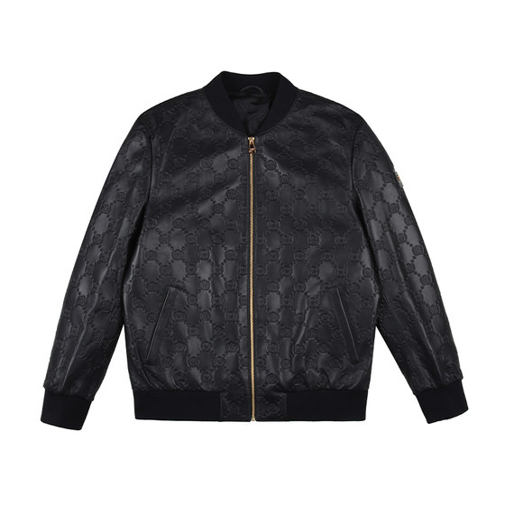 
Radibol Men's Genuine Leather Jacket 2025 Autumn New Baseball Collar Sheepskin Embossed LOGO Leather Jacket for Men