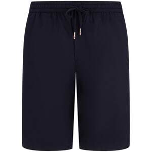 
Tommy spring and summer men's comfortable poplin drawstring waist slightly elastic fit version of classic business casual sports shorts