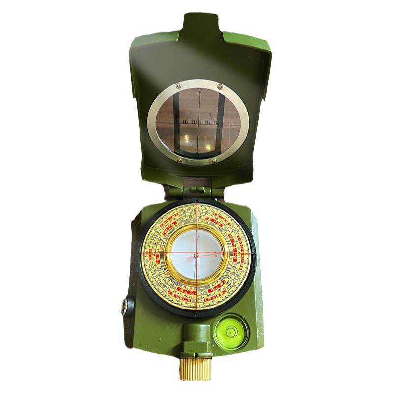 Bussola Geologica Professionale - Alta Precisione, Impermeabile, Luminosa, Per Esterni E Avventura