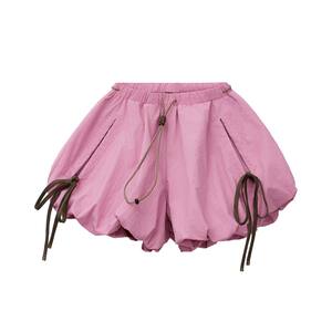 
Madden dopamine thin A-line wide-leg bud shorts cloud lantern short fluffy skirt pants for women summer