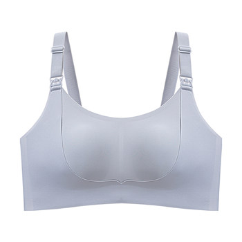 
Lu Xinmeng pregnant women breastfeeding underwear for postpartum feeding during pregnancy and postpartum feeding for lifting and anti-sagging comfort summer thin cup bra