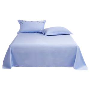 
Mercury Children's Home Textiles 60S Long Fleece Cotton Bedsheets Maternal and Child Class A Antibacterial Pure Cotton All Cotton Moisture Wounding Quick Dry Pure Color