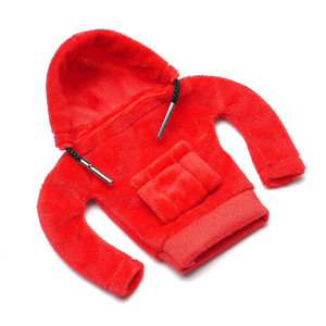 
Winter plush sweatshirt car gear set gear lever set gear protection cover personalized universal hooded clothes