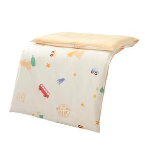 Mercury Home Textile Mother and Baby Class A Cotton Printed Bedding Case Single-piece Antibacterial Children Cartoon Kindergarten Mattress Case