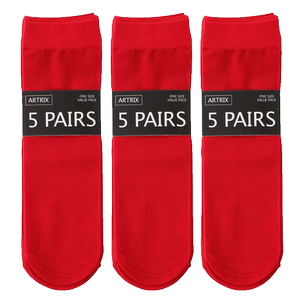 
10 pairs of red stockings for men and women big red zodiac year men thin loose socks red socks for women wedding couple summer