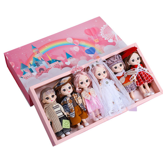 Ba Doll Toy Girl Princess 2026 New Dress Up Set Gift Box Birthday Gift Doll Doll