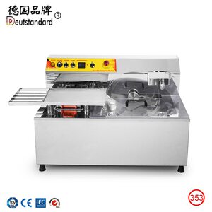 
Chocolate tempering machine melting machine electric heating commercial chocolate melting machine white chocolate melting bar with vibrating table