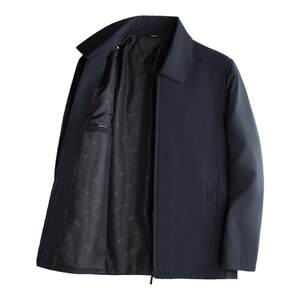 
Spring and autumn dad jackets for men, middle-aged and elderly casual jackets for spring elderly 70-year-old grandfathers loose tops for the elderly
