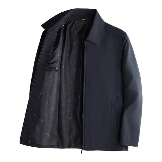 
Spring and autumn dad jackets for men, middle-aged and elderly casual jackets for spring elderly 70-year-old grandfathers loose tops for the elderly