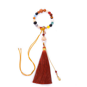 
[Hangzhou Lingyin] 18-seed car pendant pendant for safe travel 18-seed multi-treasure bodhi pendant