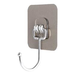 Stainless steel hooks with strong adhesive hole-free large hooks