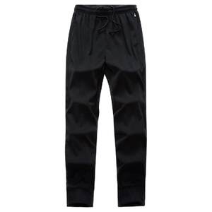 Autumn and winter sports pants, men's long pants, straight tube, loose fitting, enlarged, plush, thickened casual pants, sanitary pants, men's oversized men's clothing