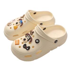 
Pull-back Crocs Beach Shoes Women's 2026 New Hot Style Two-Wear Thick-Soled Slippers Women's Baotou Sandals